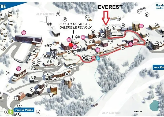 Appartement L'everest - 3 Pieces 6 Pers - Wifi - L'everest 131ev - Plagne Centre Mae-1884 *